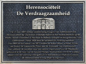 Herensociëteit De Verdraagzaamheid Zaltbommel